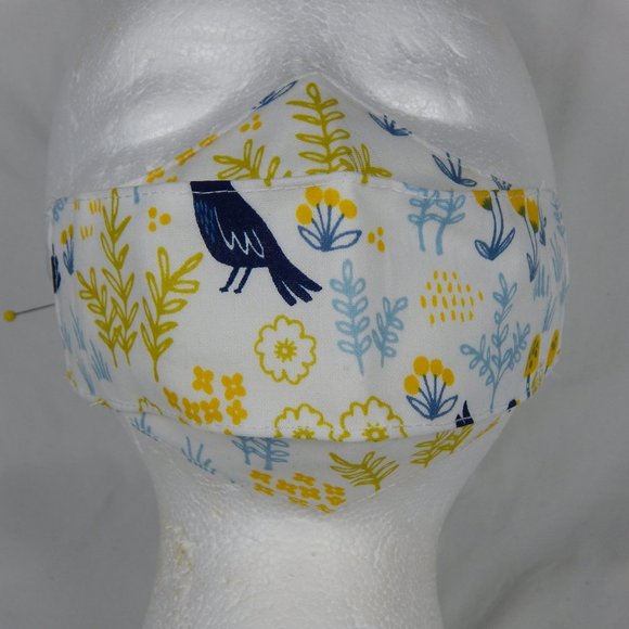 Beautiful Handmade Face Mask Girls 5-10yo Spring - Picture 3 of 6